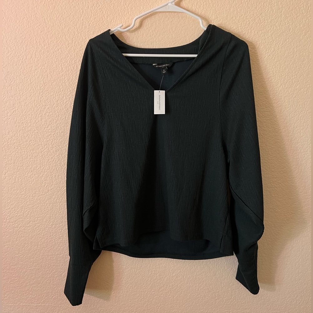 Balloon sleeve blouse